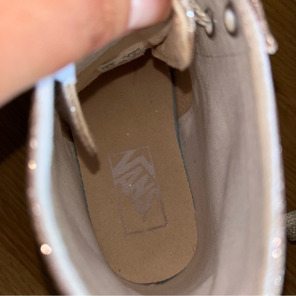 Vans Sk8 High Top Tapered BlingBling Sneakers Men’s 7.5 Women’s 9 - Picture 6 of 9